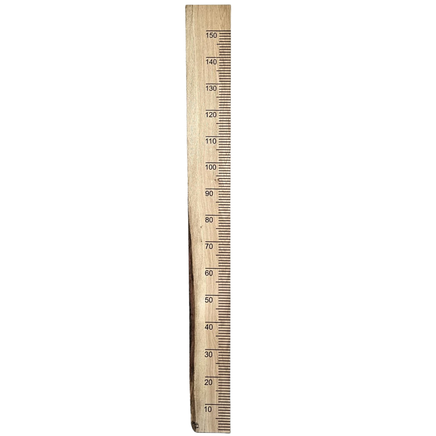 Lariks houten groeimeter voor kinderen 150cm – decoratieve meetlat van hout om de lengte van je kind bij te houden. Perfect voor de kinderkamer of speelruimte.