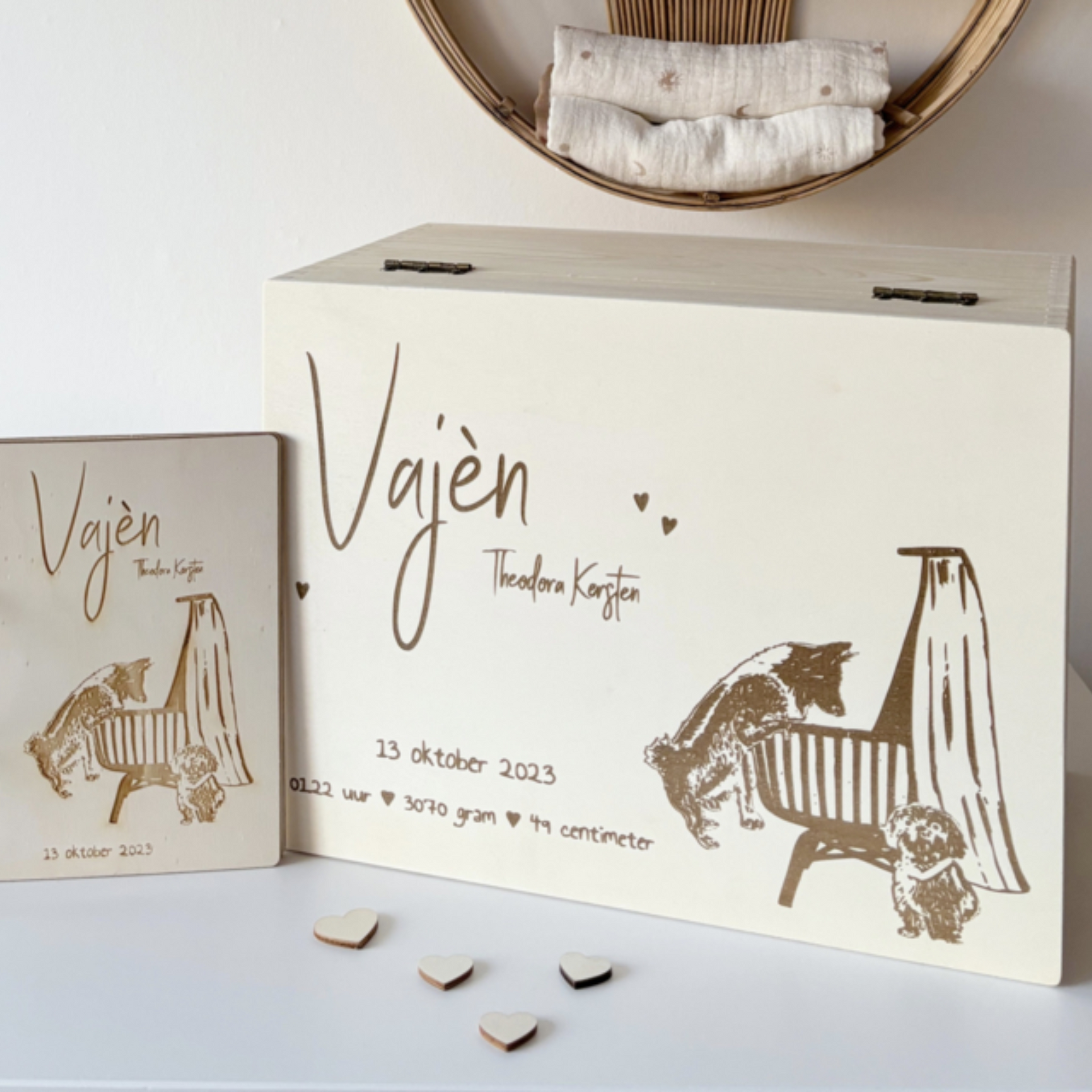 Creëer jouw memorybox met eigen ontwerp | Mikki Joan